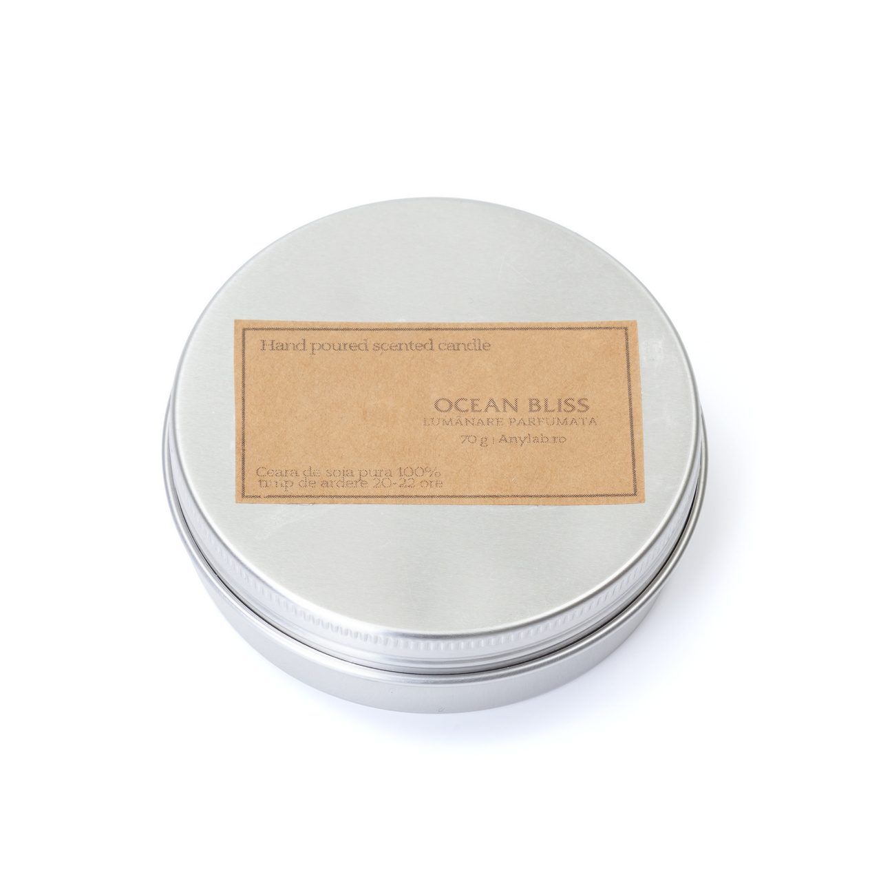 Lumânare parfumată decorativă Eternal Mist, 70 g