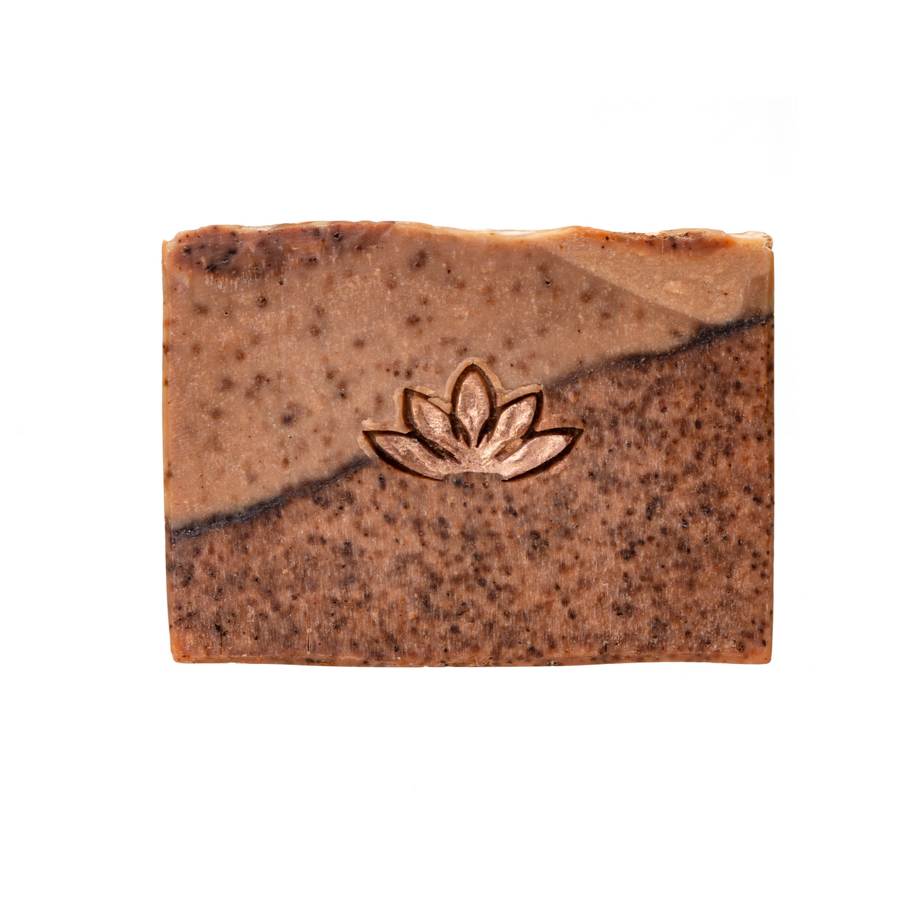 Kávés natúr kézműves szappan, 100 g