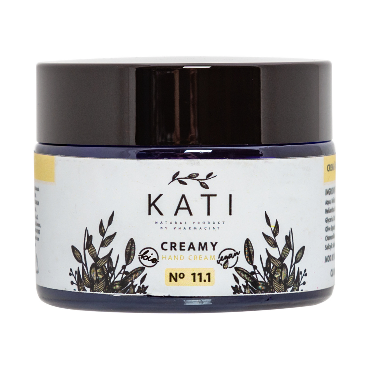 Regeneráló kézkrém Creamy No. 11. 1, 50 ml – Kati Naturals