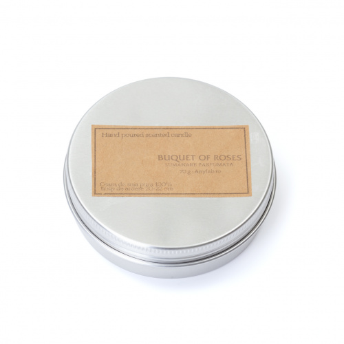 Lumânare parfumată decorativă Bouquet of roses, 70 g