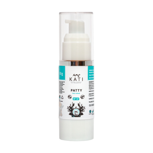 Cremă calmantă și hidratantă pentru ten acneic Patty No. 37, 30 g – Kati Naturals