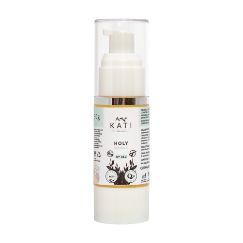Cremă gel hidratantă cu acid hialuronic și coenzima Q10 Holy No. 33. 2, 30 g – Kati Naturals
