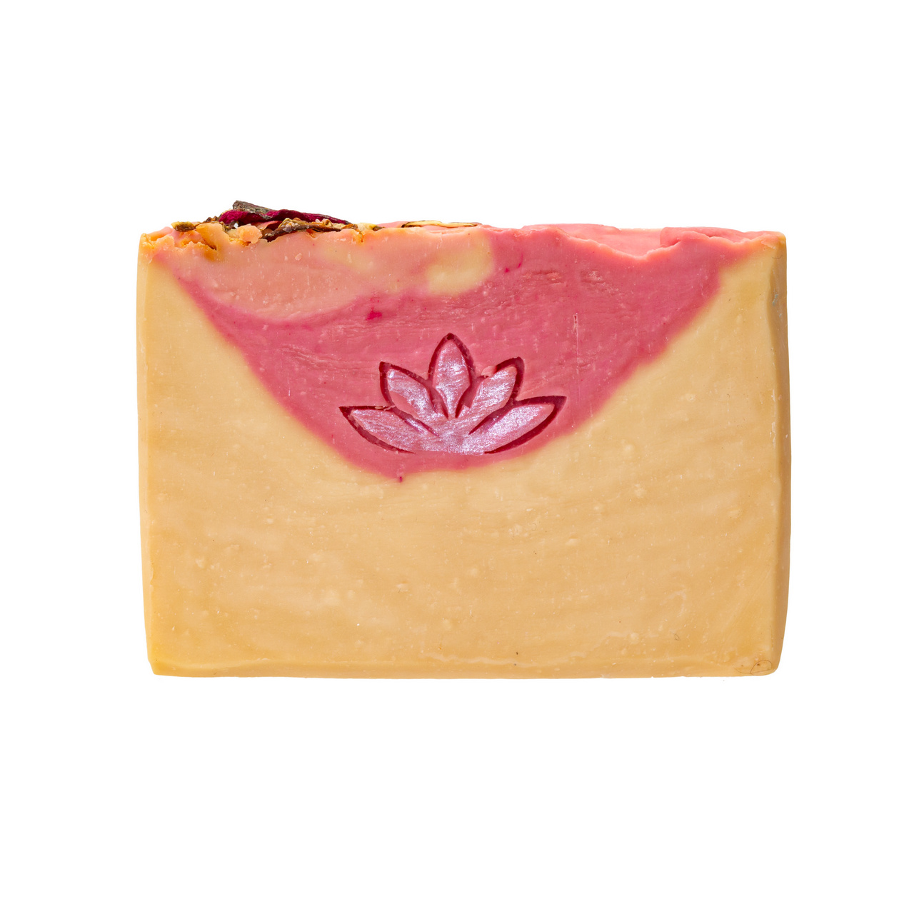 Săpun artizanal natural argilă roz cu parfum floral, 100 g